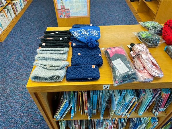 Clothing was also made available to parents and families at the Holiday Shop.