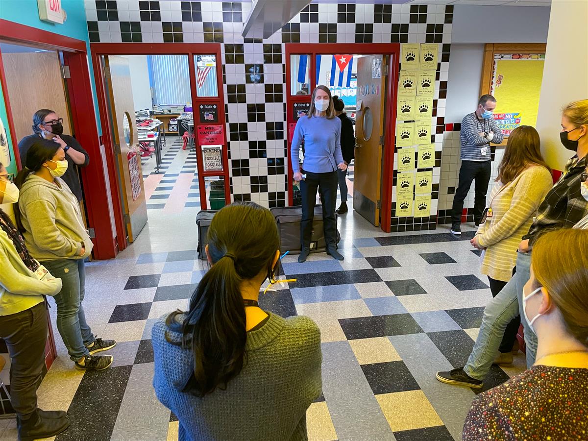 Elementary students and CPS staff have been piloting a STEM after school program this winter. Students have built sock-assistive devices and rescue shuttles as part of the curriculum. 