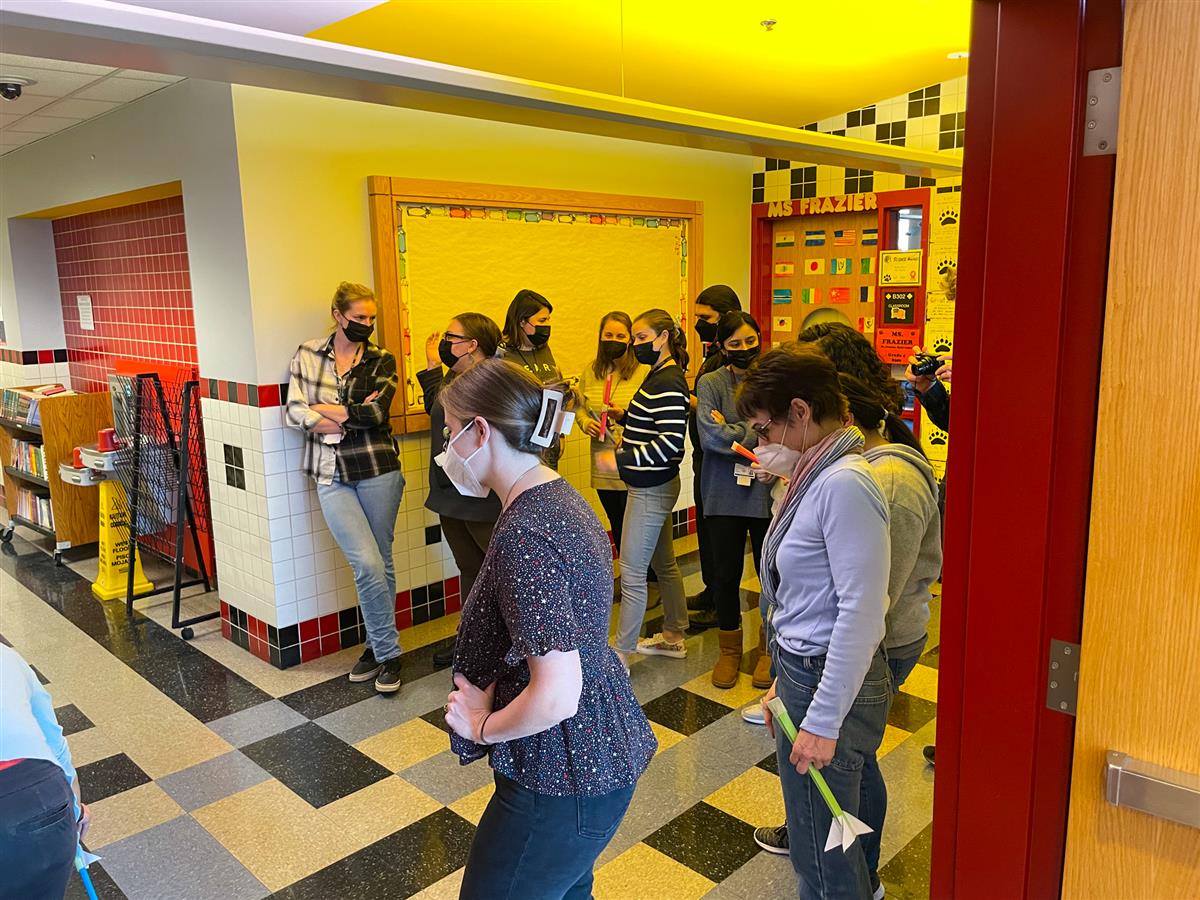 Elementary students and CPS staff have been piloting a STEM after school program this winter. Students have built sock-assistive devices and rescue shuttles as part of the curriculum. 