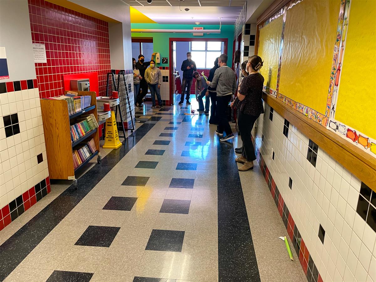 Elementary students and CPS staff have been piloting a STEM after school program this winter. Students have built sock-assistive devices and rescue shuttles as part of the curriculum. 