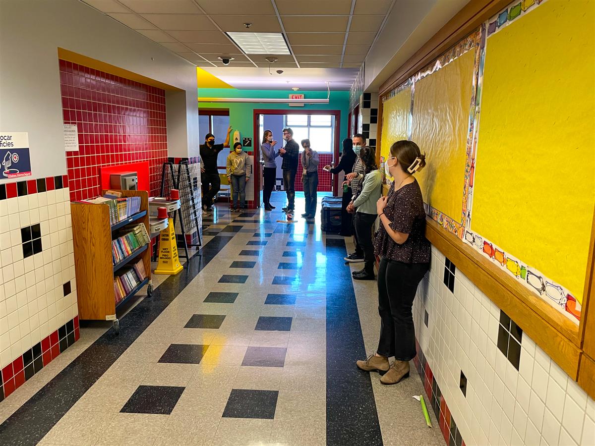 Elementary students and CPS staff have been piloting a STEM after school program this winter. Students have built sock-assistive devices and rescue shuttles as part of the curriculum. 