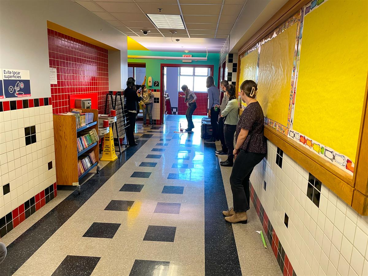 Elementary students and CPS staff have been piloting a STEM after school program this winter. Students have built sock-assistive devices and rescue shuttles as part of the curriculum. 