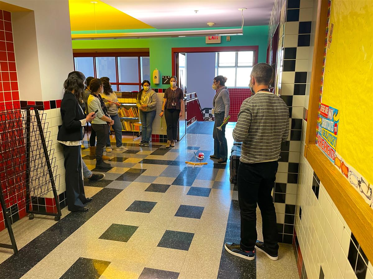 Elementary students and CPS staff have been piloting a STEM after school program this winter. Students have built sock-assistive devices and rescue shuttles as part of the curriculum. 