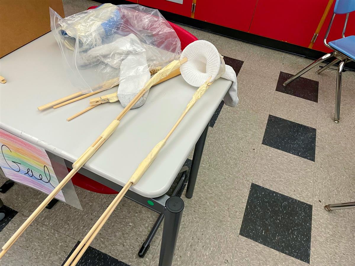 Elementary students and CPS staff have been piloting a STEM after school program this winter. Students have built sock-assistive devices and rescue shuttles as part of the curriculum. 