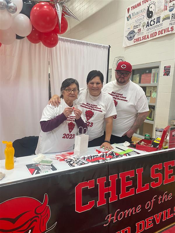 vendors at cheer showcase