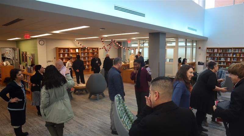 CHS Library Ribbon-Cutting Ceremony