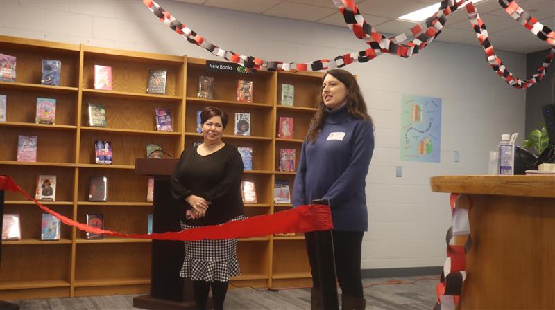 CHS Library Ribbon-Cutting Ceremony