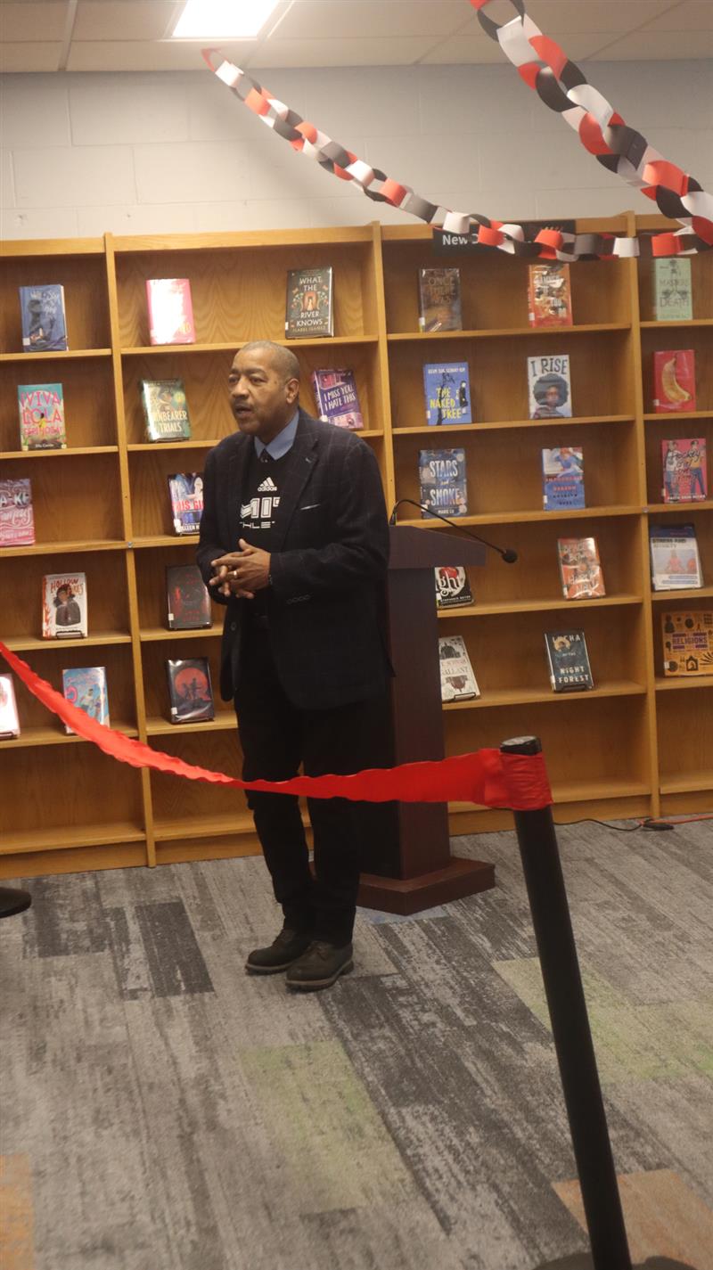CHS Library Ribbon-Cutting Ceremony