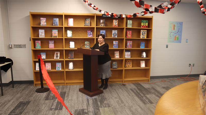 CHS Library Ribbon-Cutting Ceremony